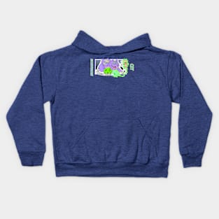 necromancer cat Kids Hoodie